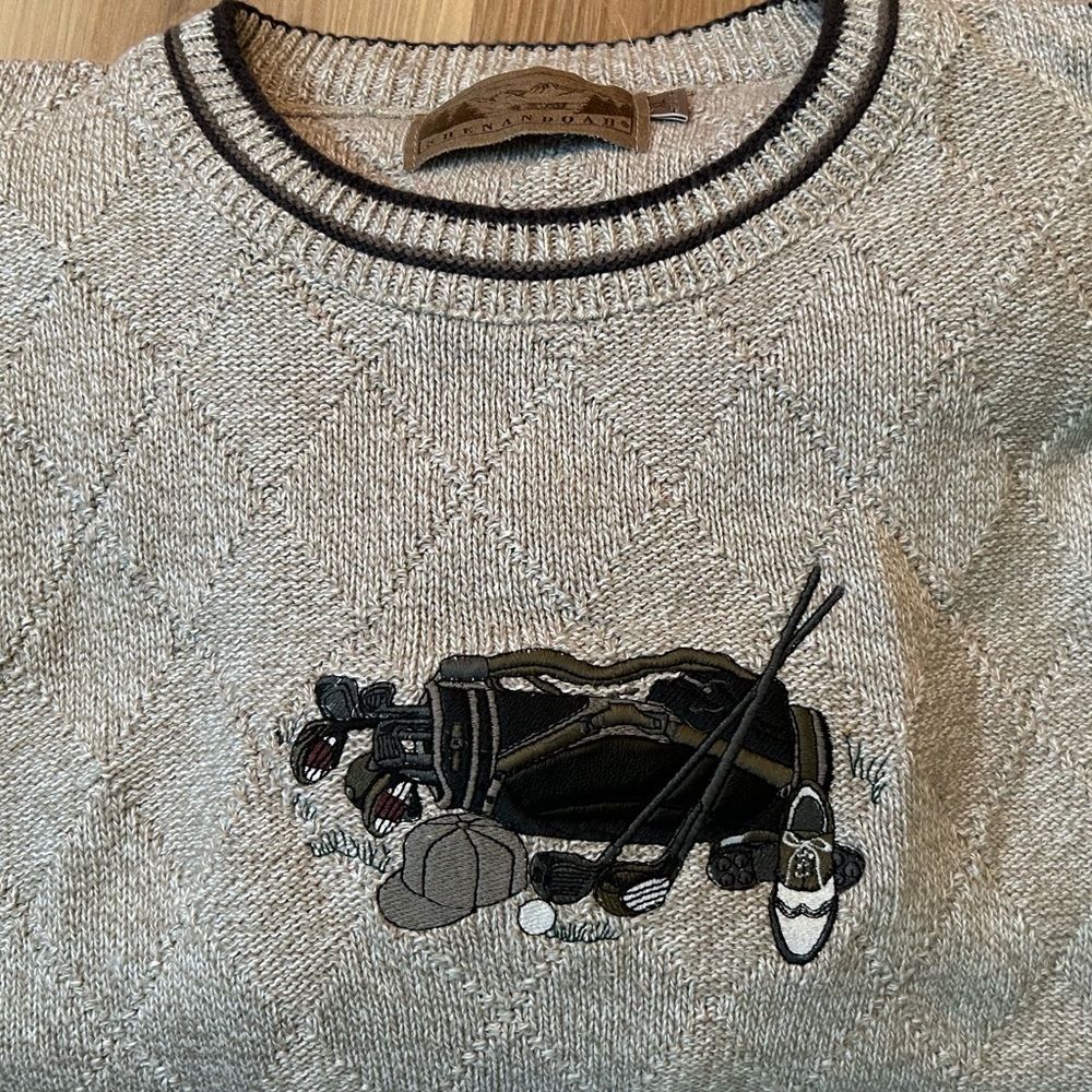 Vintage Shenandoah Golf Sweater